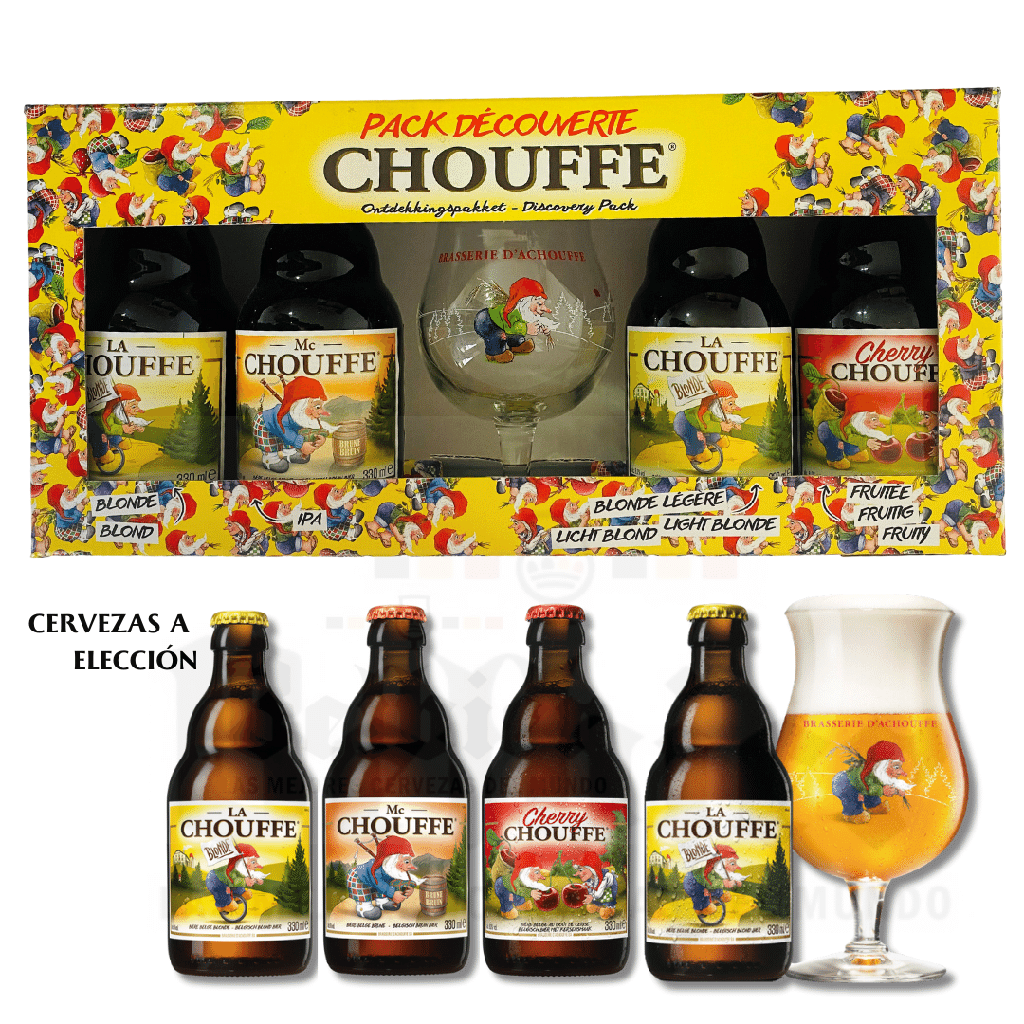 Pack Chouffe (4+Copa) (La Chouffe, La Chouffe, La Chouffe, La Chouffe)