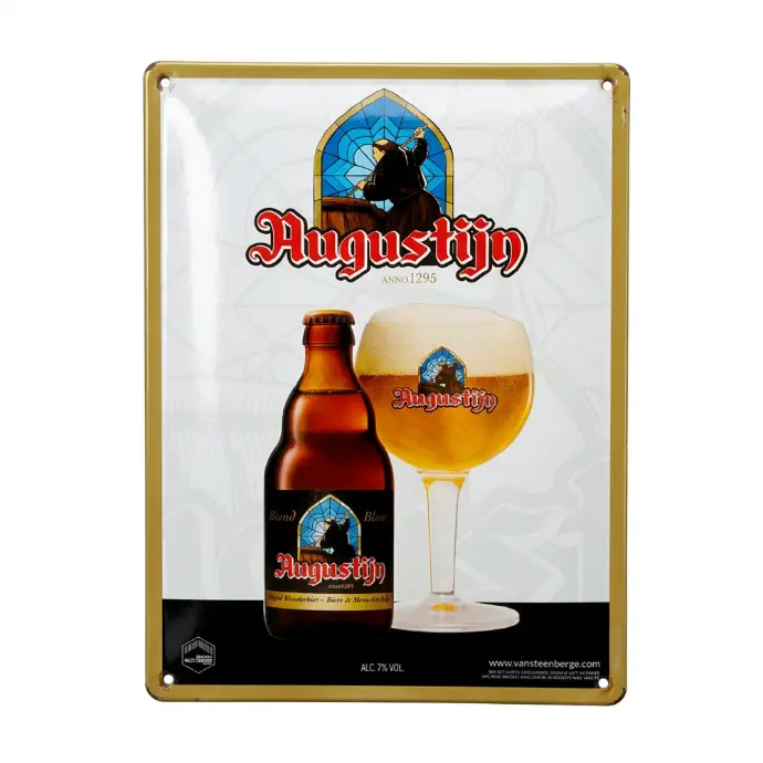 Cartel metálico Augustijn